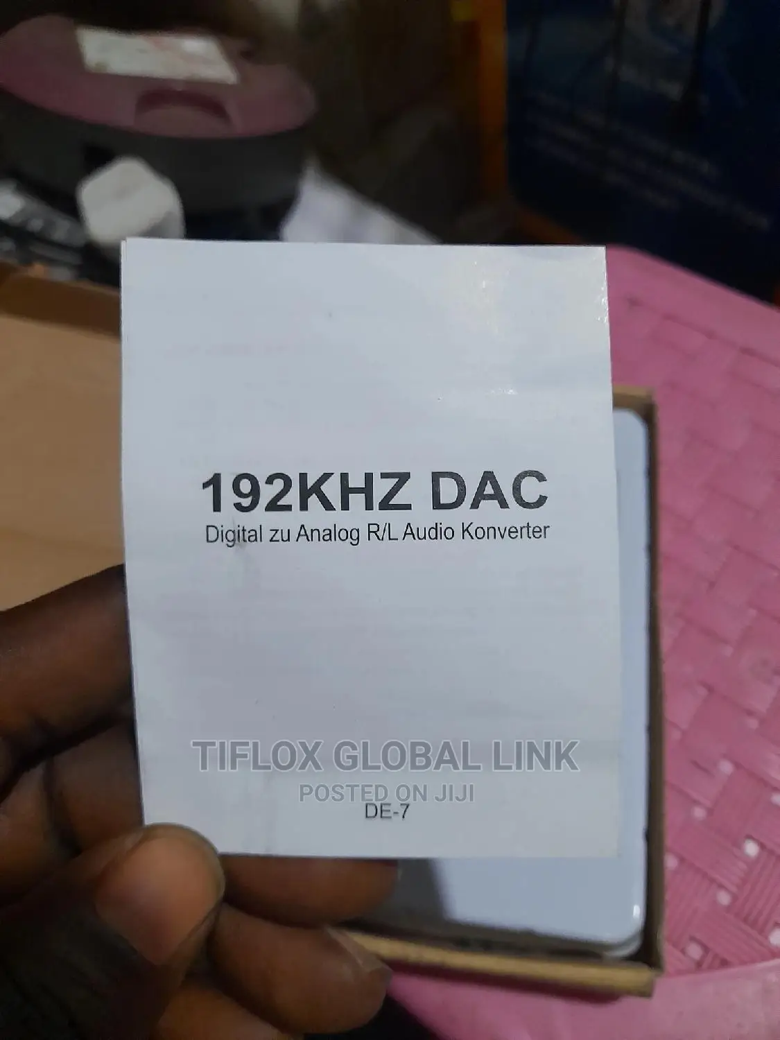 192KHZ DAC Audio Converter +3.5mm Headphone