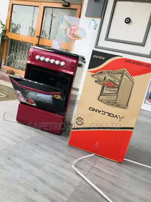 4 Gas Burner Ferre Oven With Grill 50x55