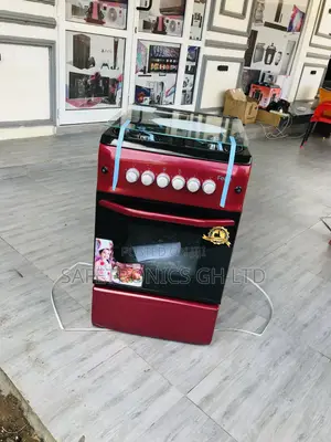 Available 50x55 4 Gas Burner Red Ferre Oven With Grill