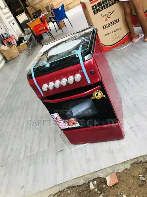 Brand New Ferre Red 50x55 4 Gas Cooker