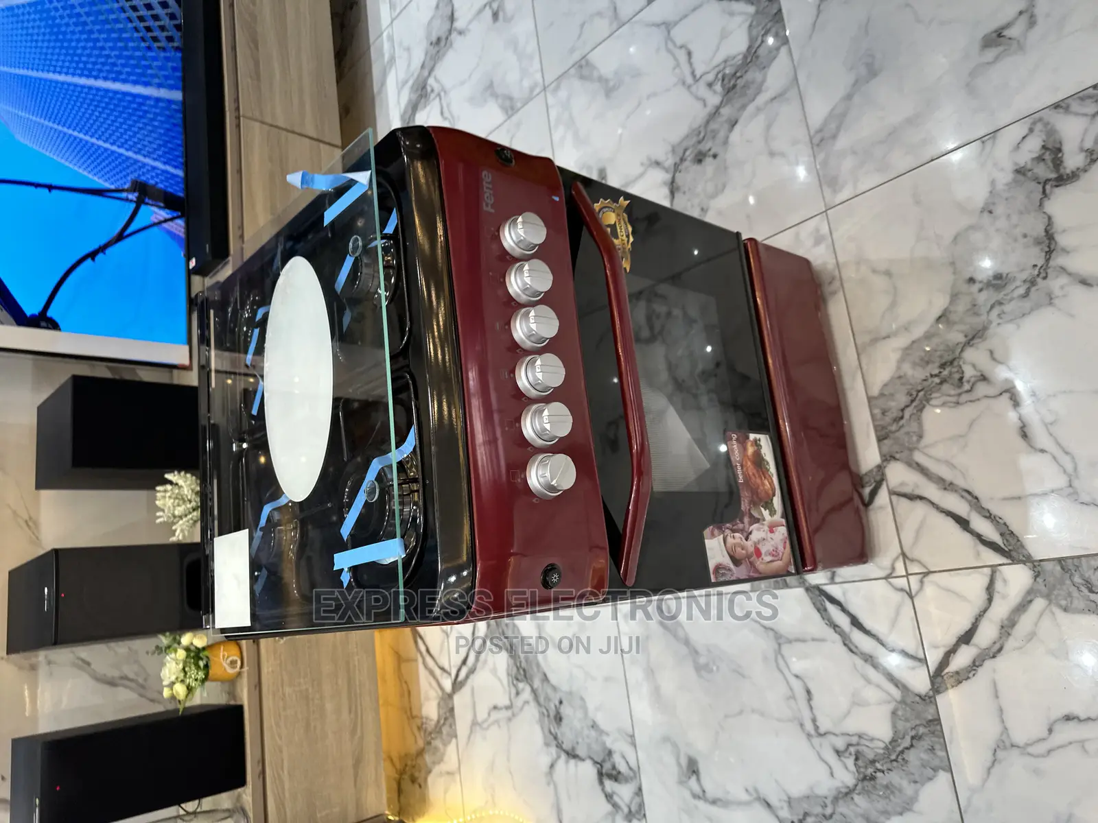 Multi Functional Design Ferre Gas Cooker Grill 50/55 4burner