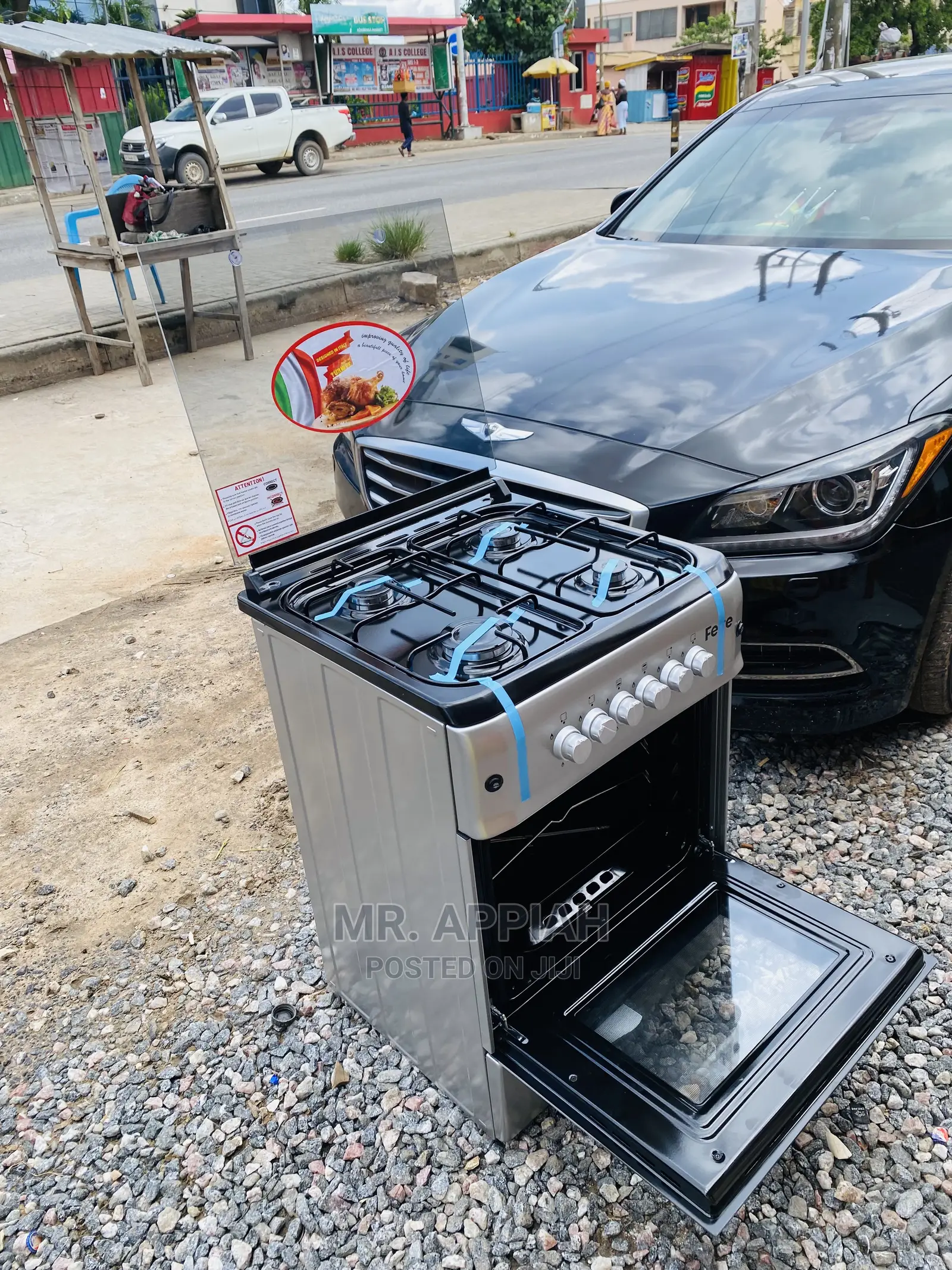 Fast and Reliable Ferre 60x60 Stainless Steel Cooker 