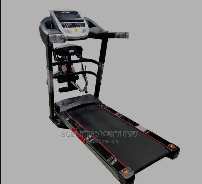 Treadmill With Massager, Dumbells Stomach Exercise Device