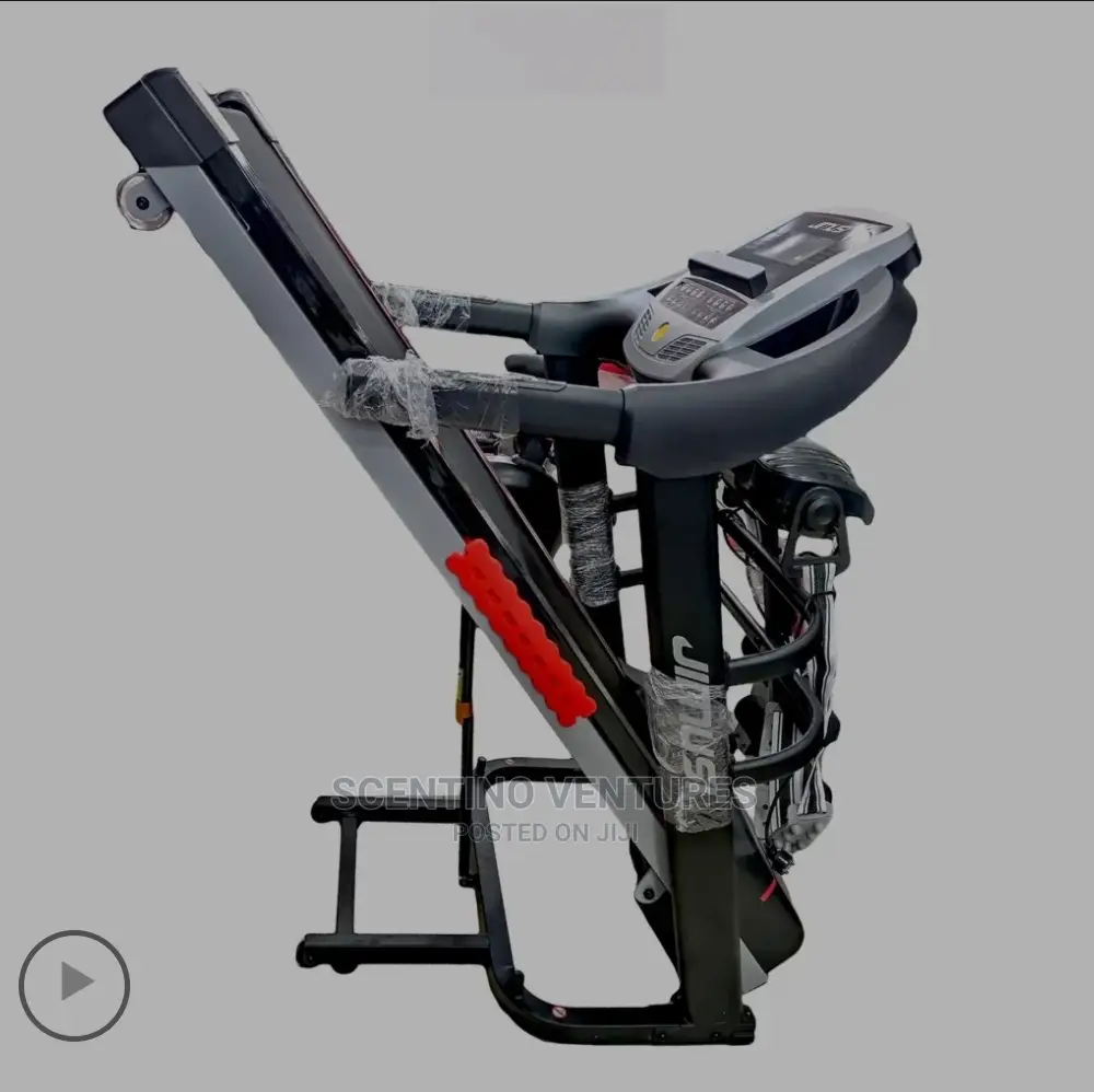Treadmill With Massager, Dumbells Stomach Exercise Device