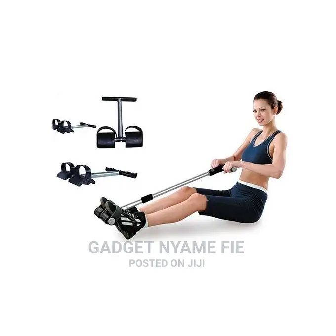 Tummy Trimmer + Free Jump Rope - Black