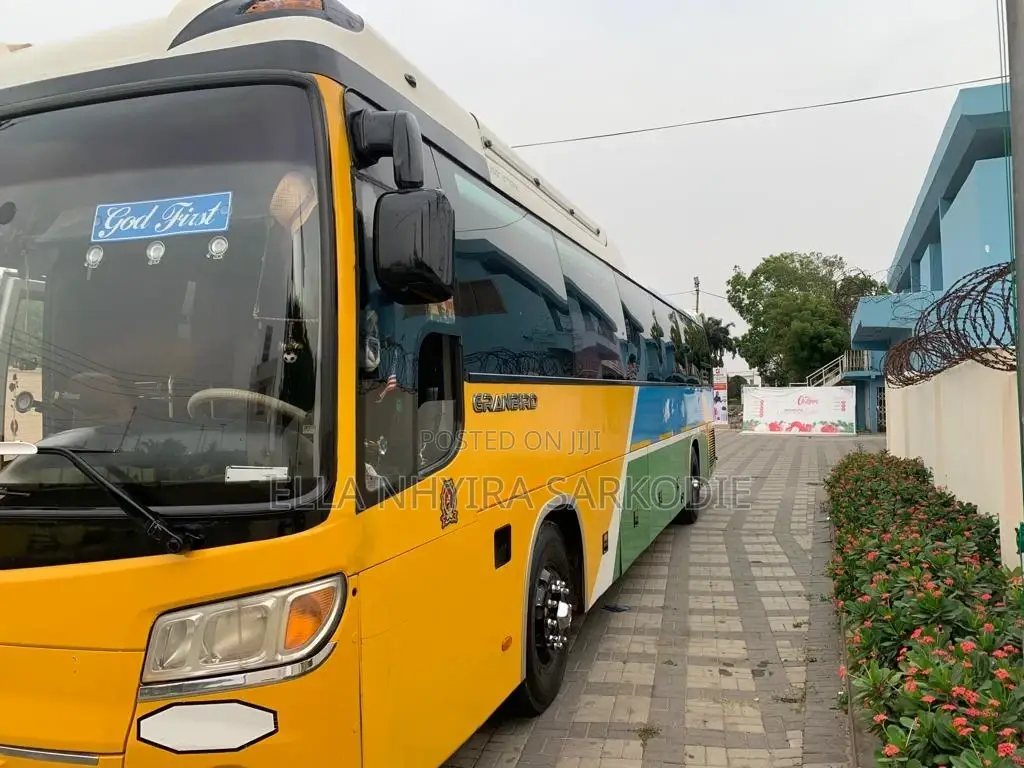 COACHES BUS for Olympic Tour in Ghana