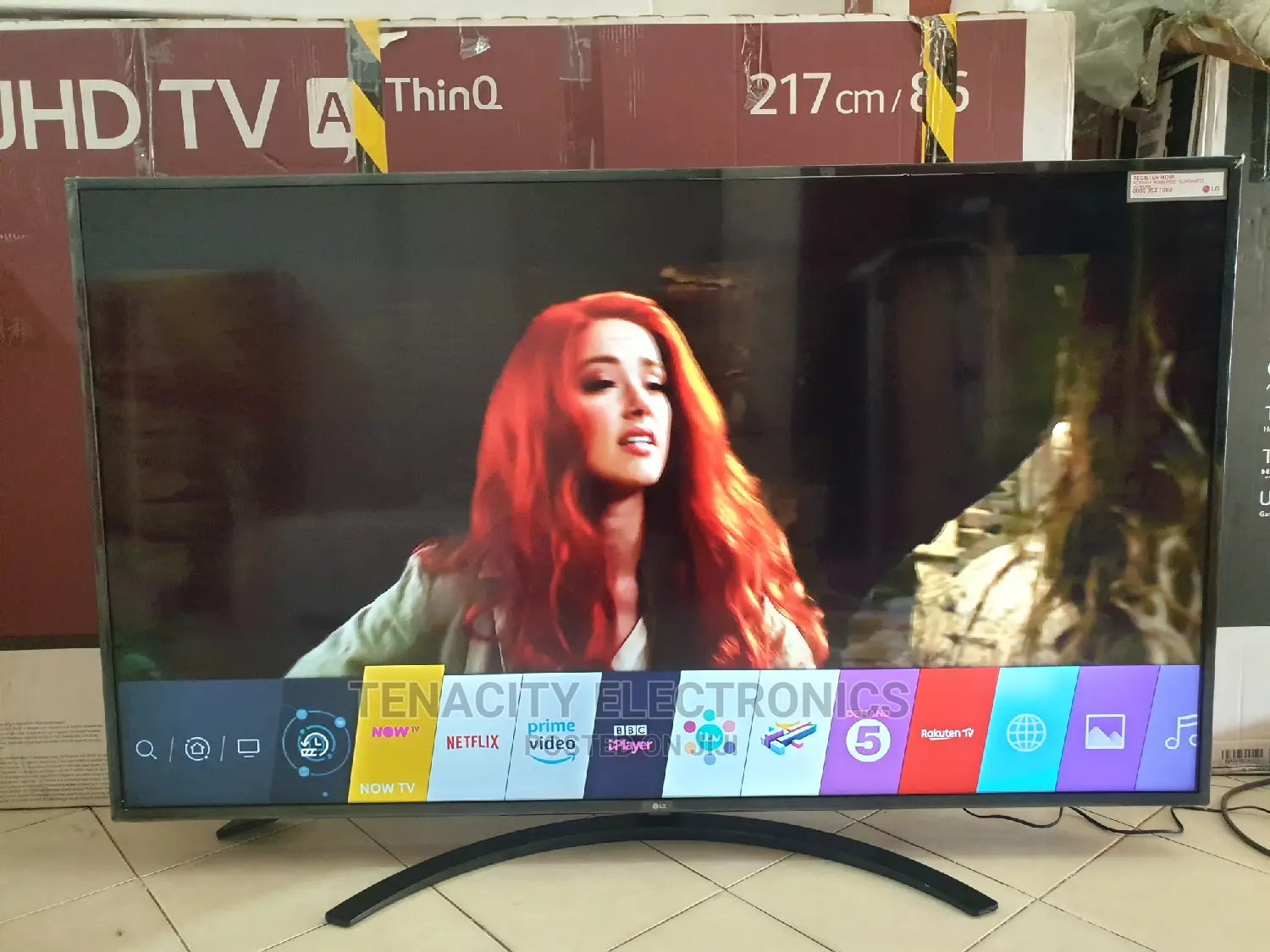 66 Inches Lg Uhd/HDR Smart Satellite Tv