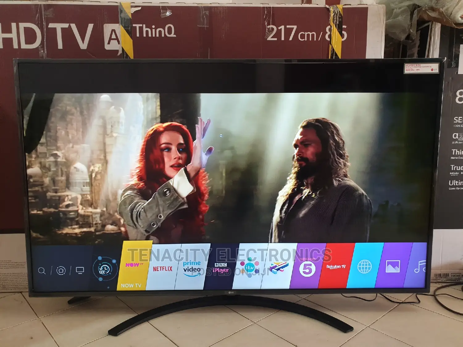 66 Inches Lg Uhd/HDR Smart Satellite Tv