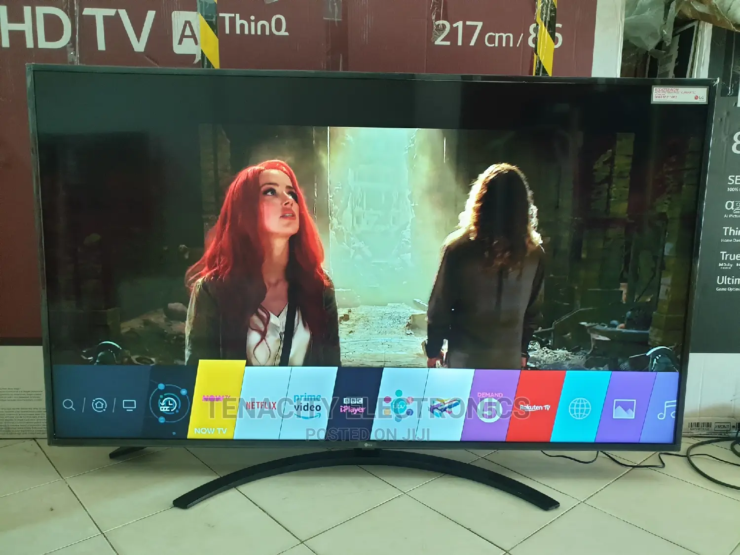 66 Inches Lg Uhd/HDR Smart Satellite Tv