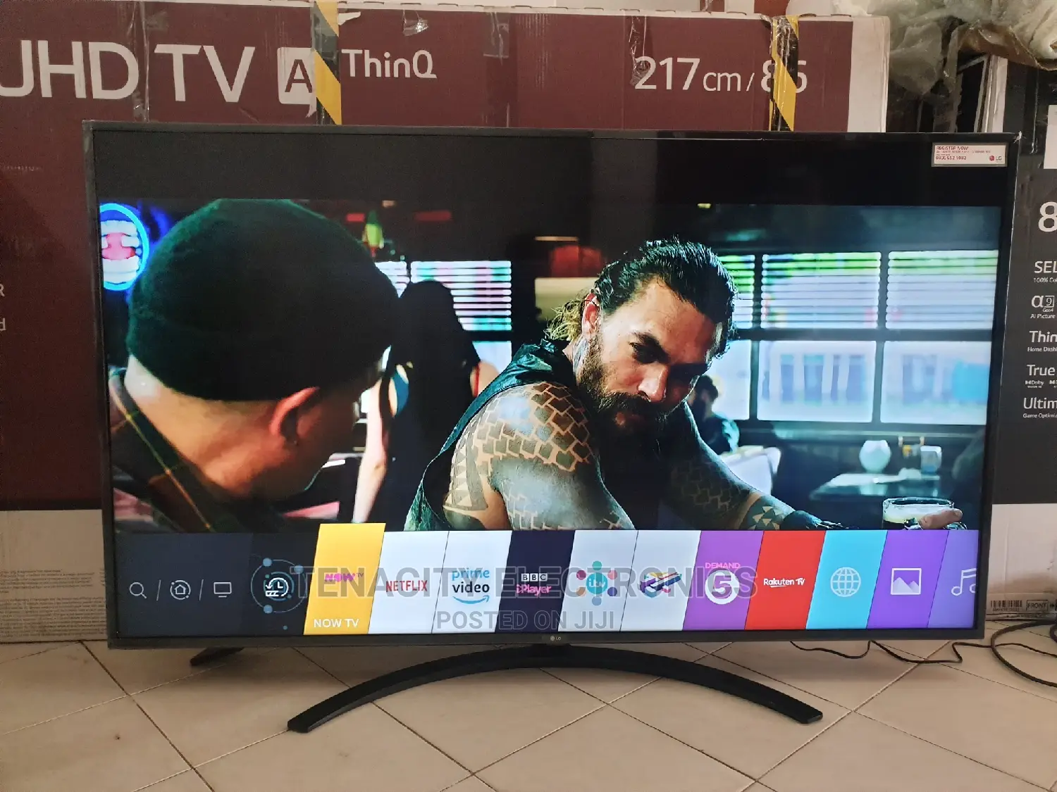 66 Inches Lg Uhd/HDR Smart Satellite Tv