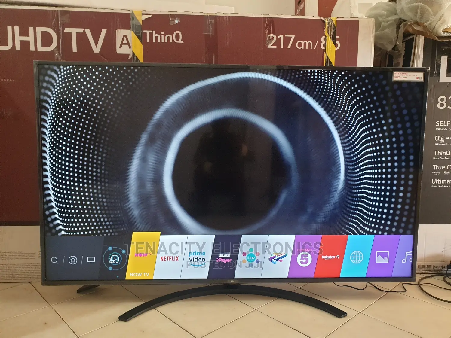 66 Inches Lg Uhd/HDR Smart Satellite Tv