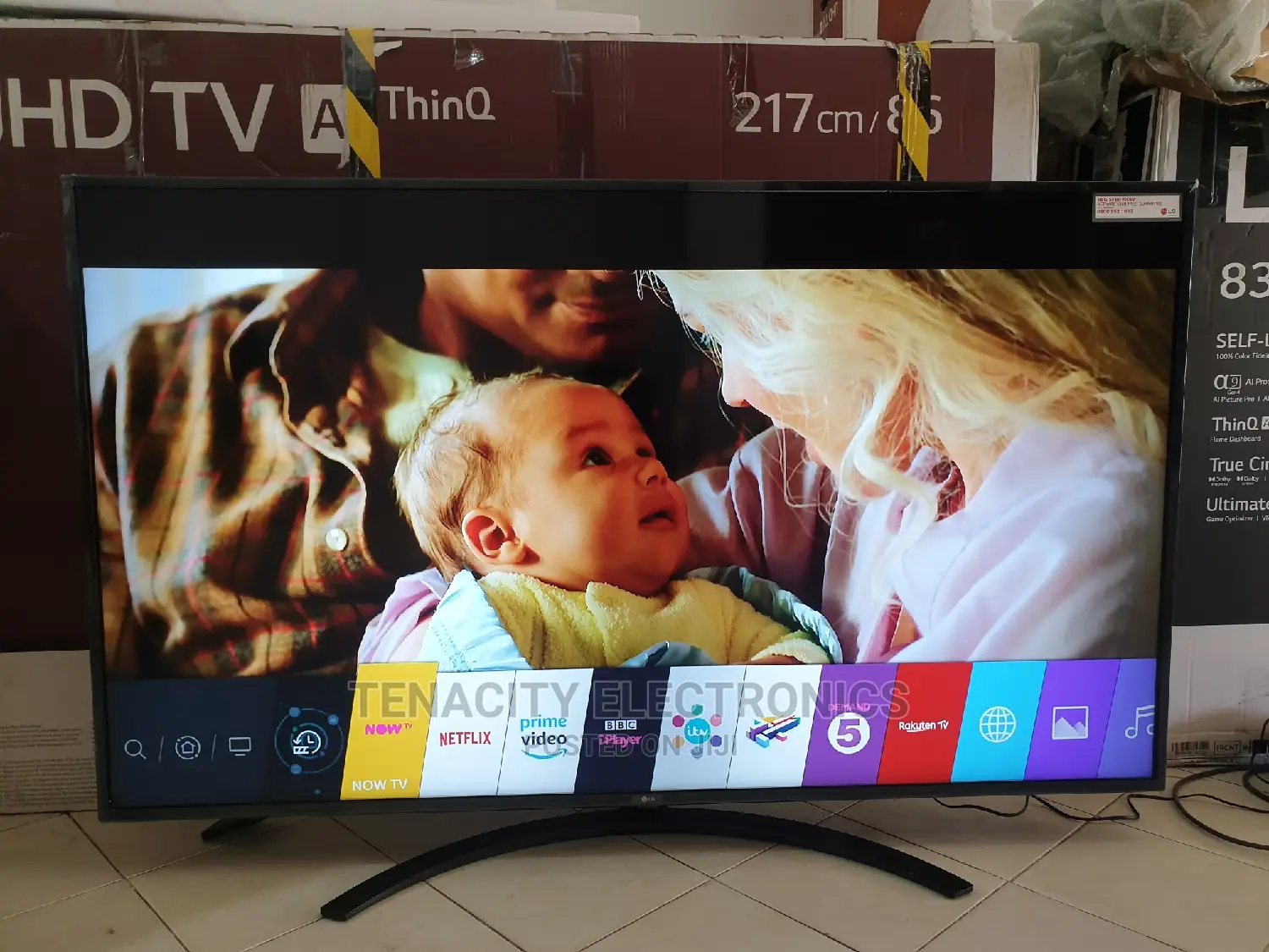 66 Inches Lg Uhd/HDR Smart Satellite Tv