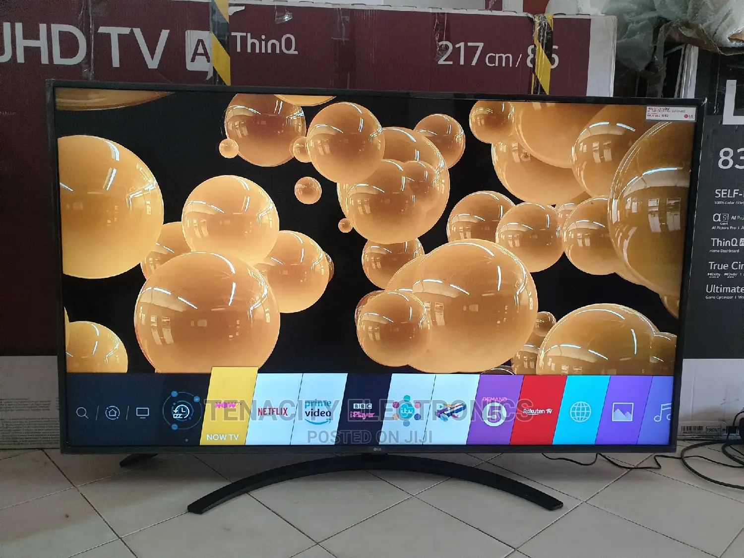 66 Inches Lg Uhd/HDR Smart Satellite Tv