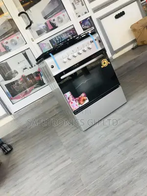 Smart Ferre Sliver Gas 4 Burner 60x60 Oven With Grill