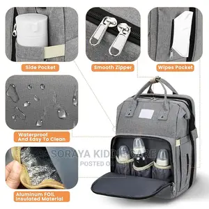 Diaper Bag and Bed