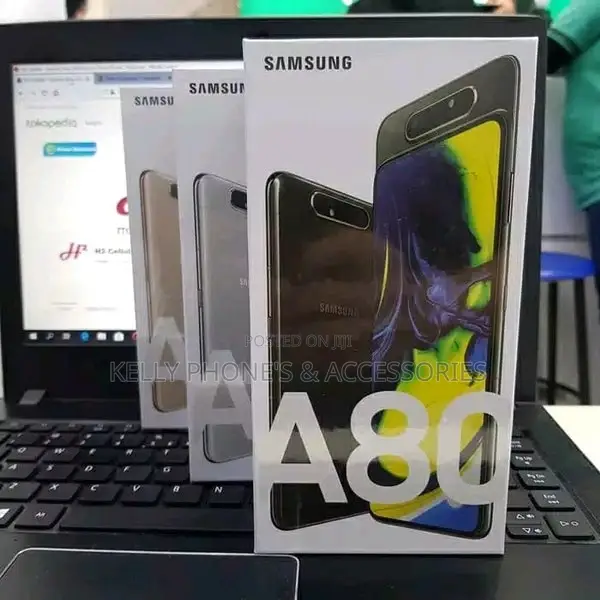 New Samsung Galaxy A80 128 GB Black