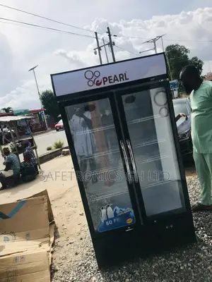 Available Pearl Double Door Fridge PVC-74