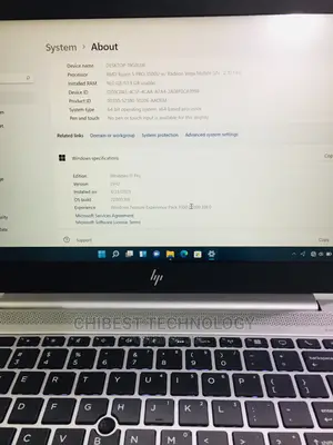Laptop HP EliteBook 745 G6 16GB AMD Ryzen SSD 256GB