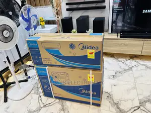 Premium Design Sleek White Midea R410 Gas 1.5hp AC
