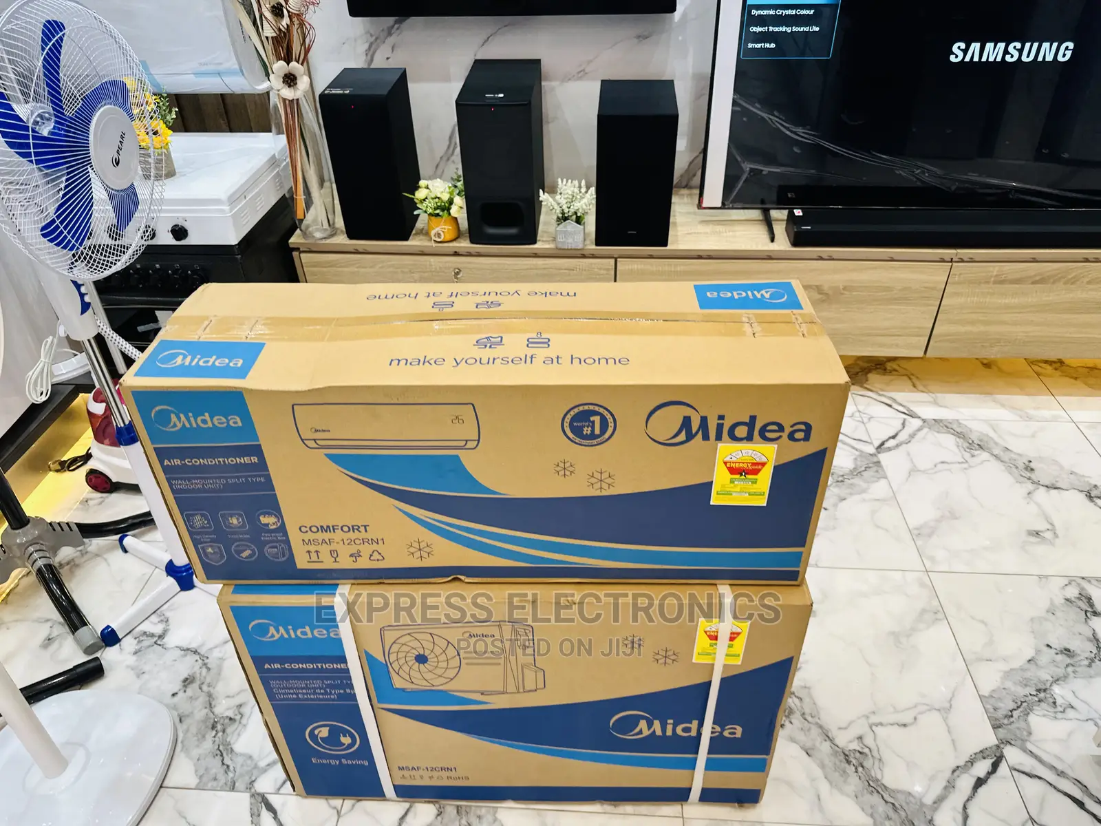 Best and Classic Midea Split 1.5hp R410 Gas AC