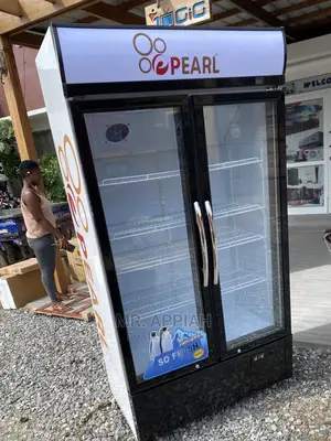 (PVC-47)Fast Cooling Pearl 568ltr Double Door Fridge Display