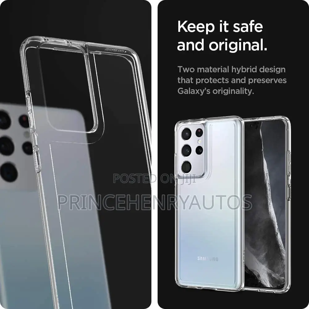 Spigen Crystal Hybrid Designed for Galaxy S21 Ultra Case