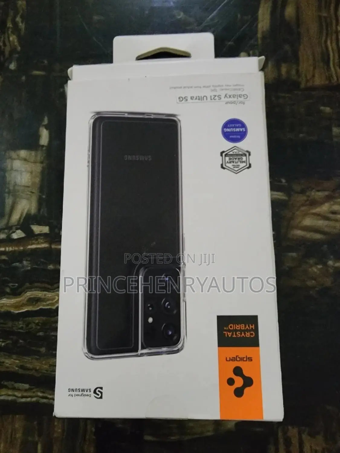 Spigen Crystal Hybrid Designed for Galaxy S21 Ultra Case