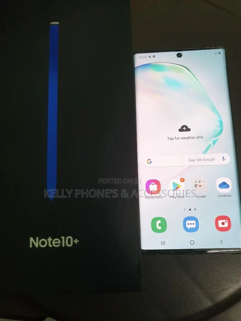 New Samsung Galaxy Note 10 Plus 256 GB Black
