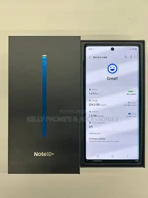 New Samsung Galaxy Note 10 Plus 5G 256 GB Black