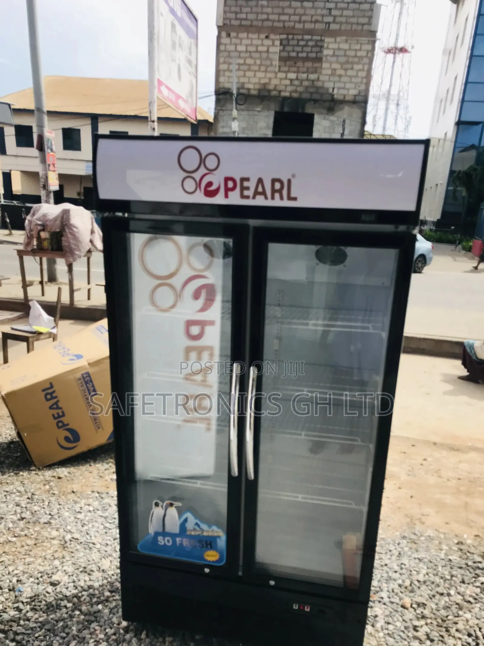 Neat Pearl PCV 74 Double Display Door Fridge 600 Litres