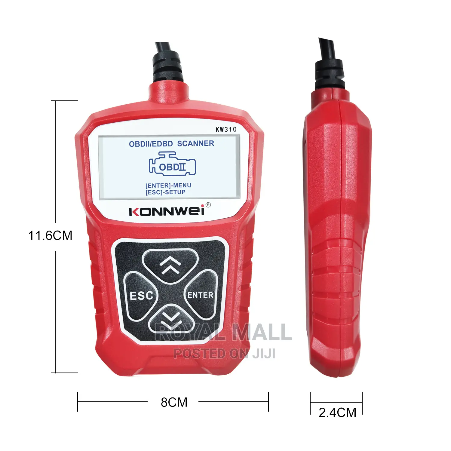 Konnwei Kw310 Elm327 Obd2 Car Scanner