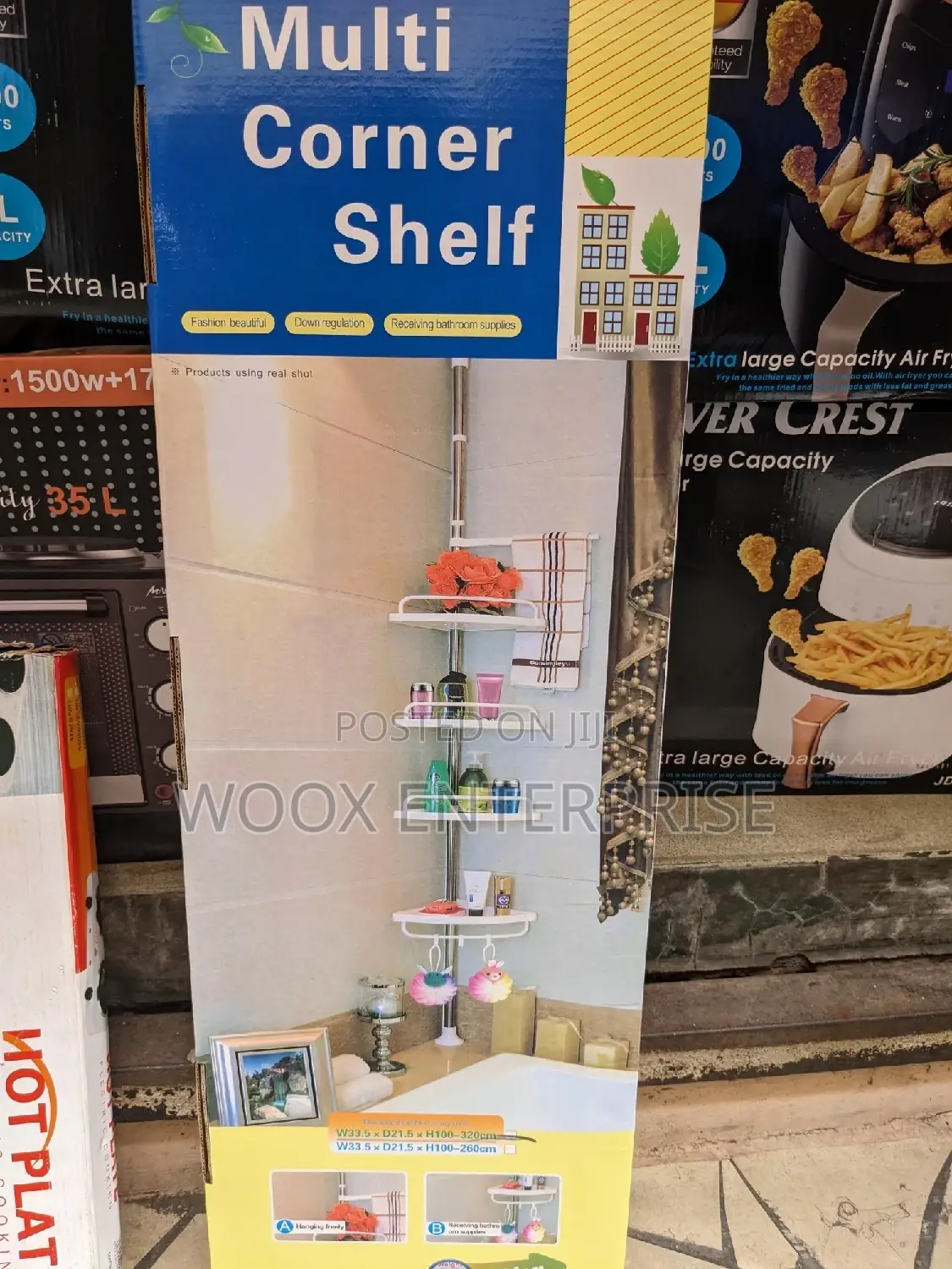 Multi Corner Shelf (5 Steps/Layers)