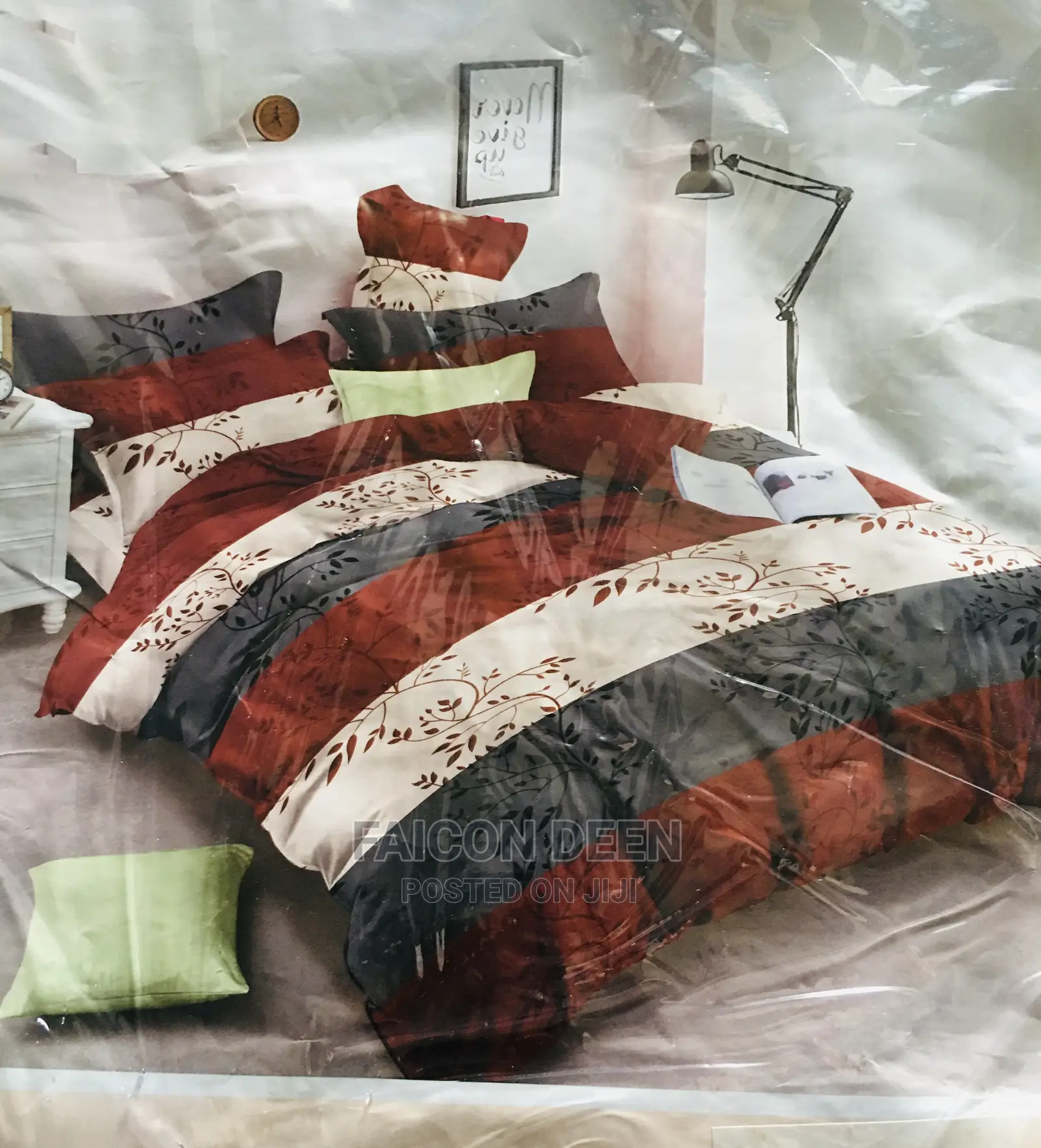 1 Bedsheet ,3 Pillow Cases(100 % Cotton)