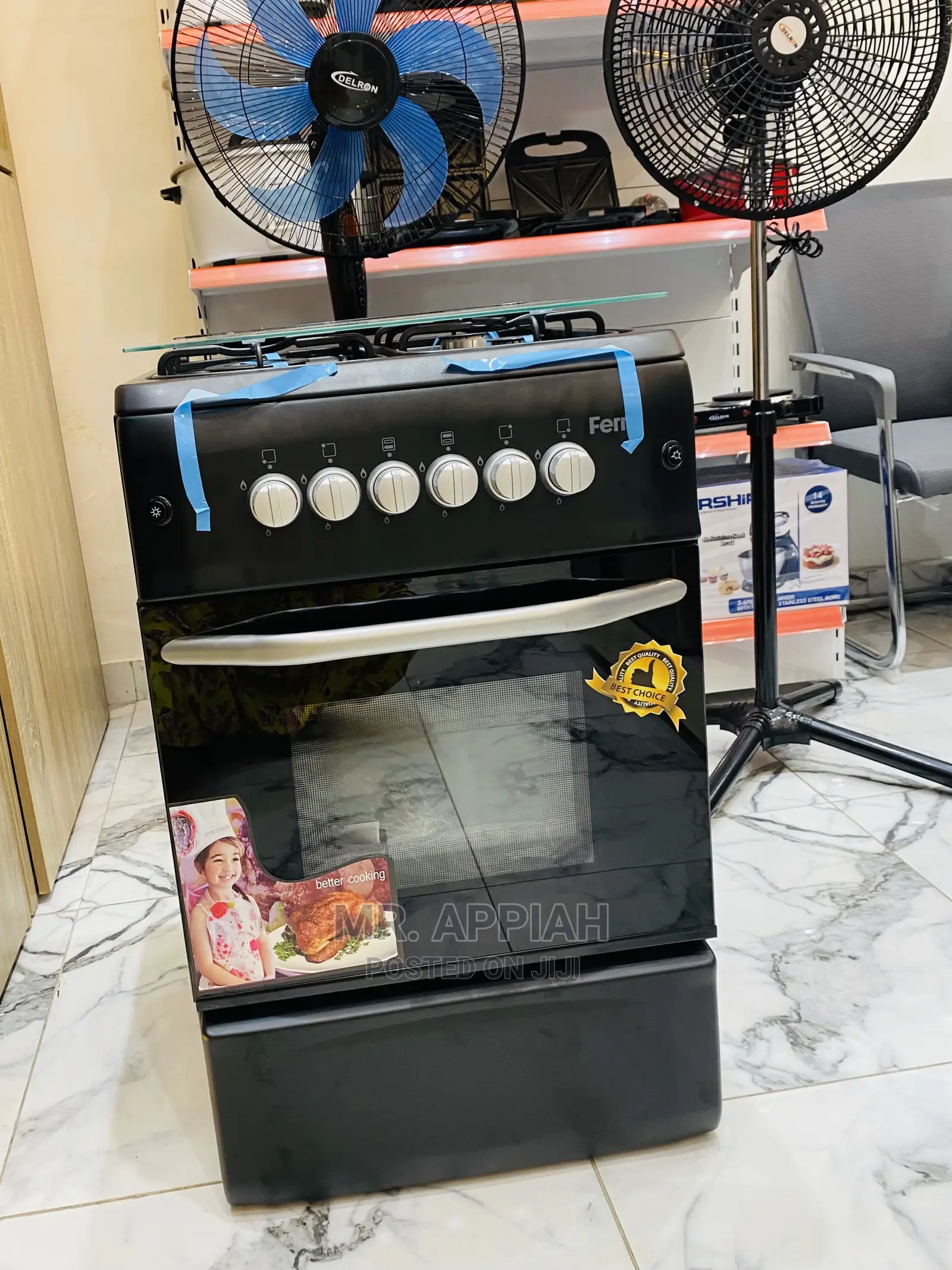 Super Affordable Volcano Ferre 4-Burner Auto Ignition 