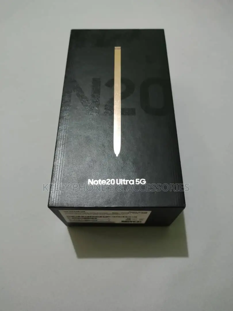 New Samsung Galaxy Note 20 Ultra 5G 256 GB Black