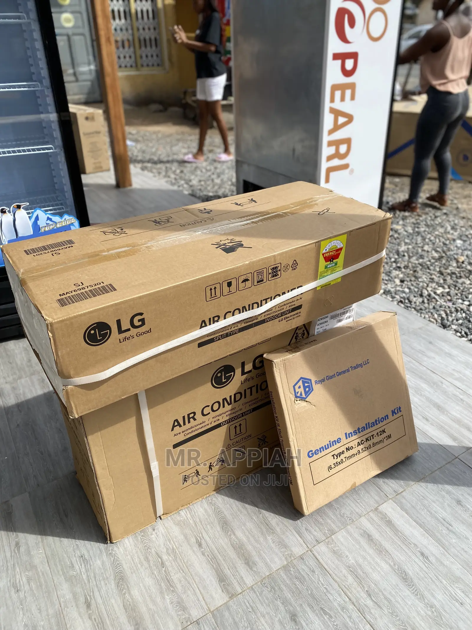 (S4-Q12JA3A3)Extremely Cooling LG 1.5hp Dual Inverter AC.
