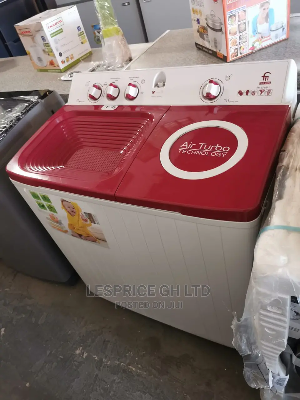Super Cool Fairmate Semi-Automatic Washing Machine 15kg