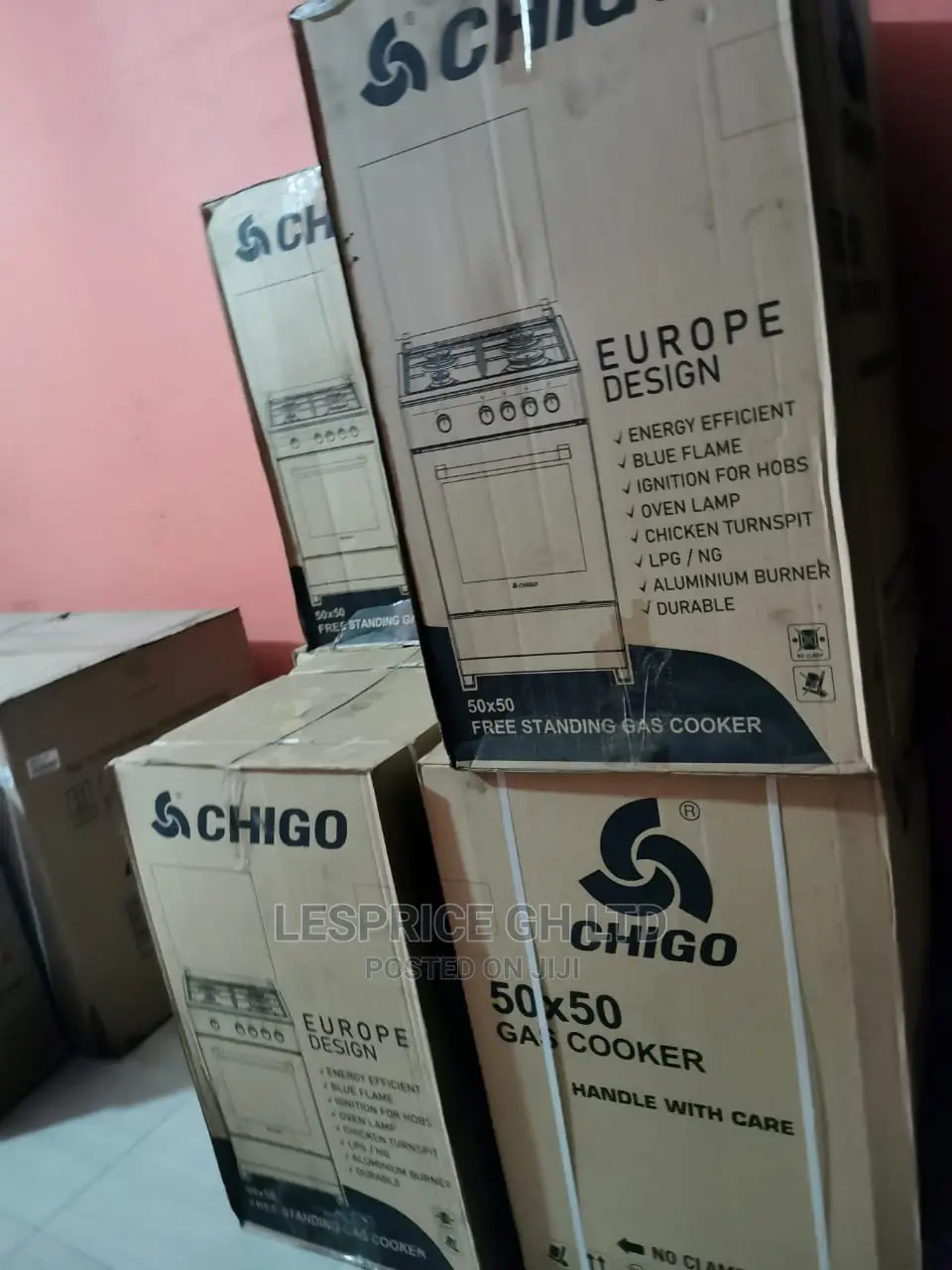 Designed Chigo Cooker Oven With Grill 50*50