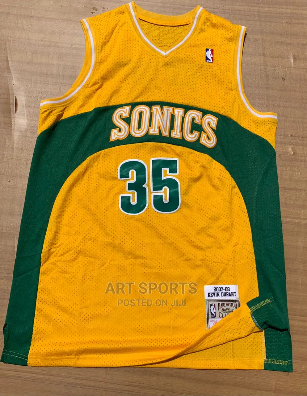 Sonics Basketball Jersey
