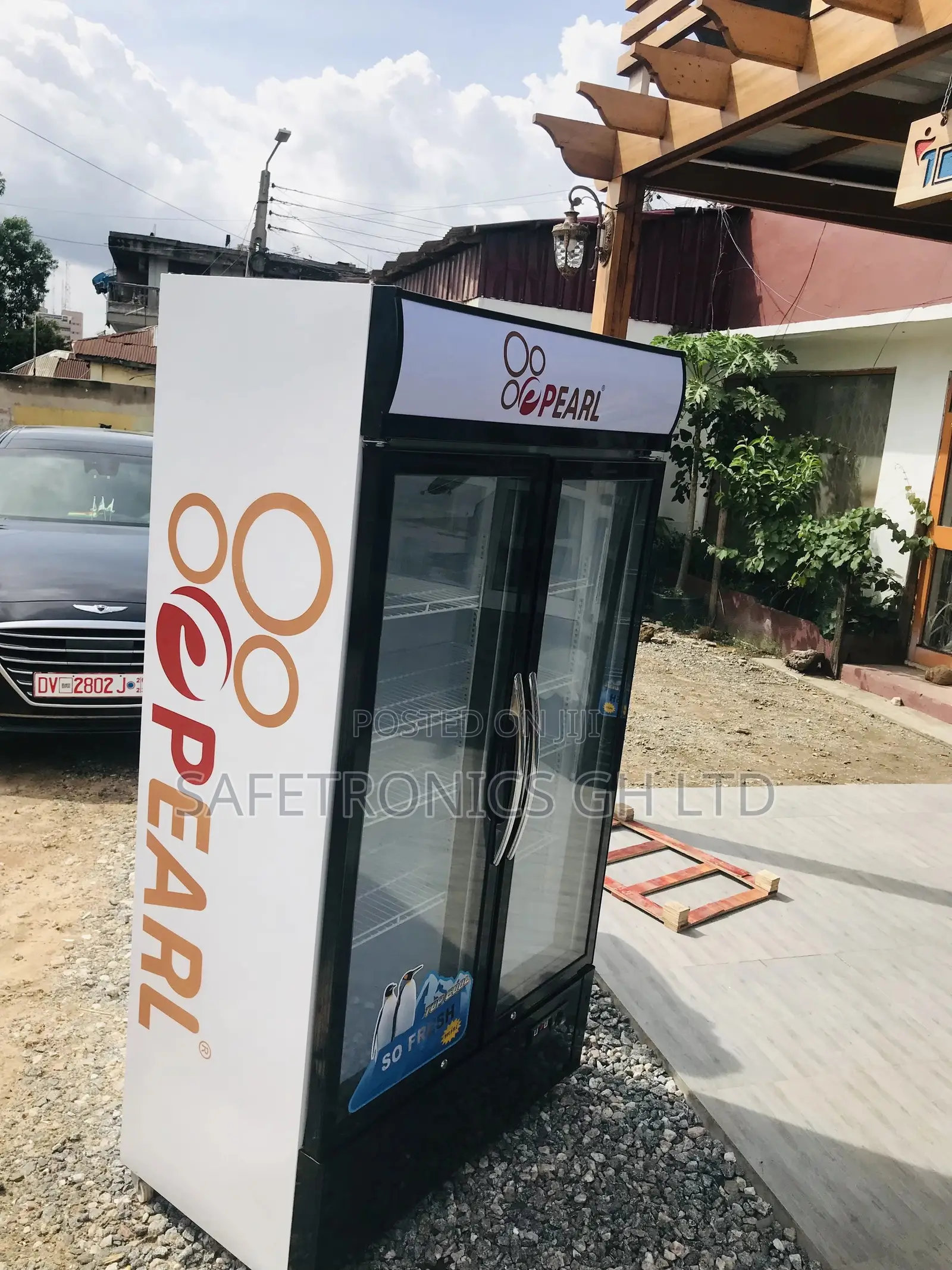 Brand New PVC-74 ,568 Litres 2door Pearl Display Frigdge