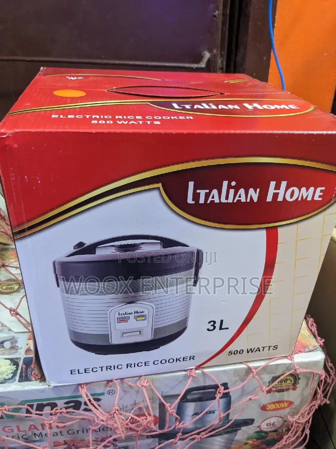 Italian Home Rice Cooker 3L