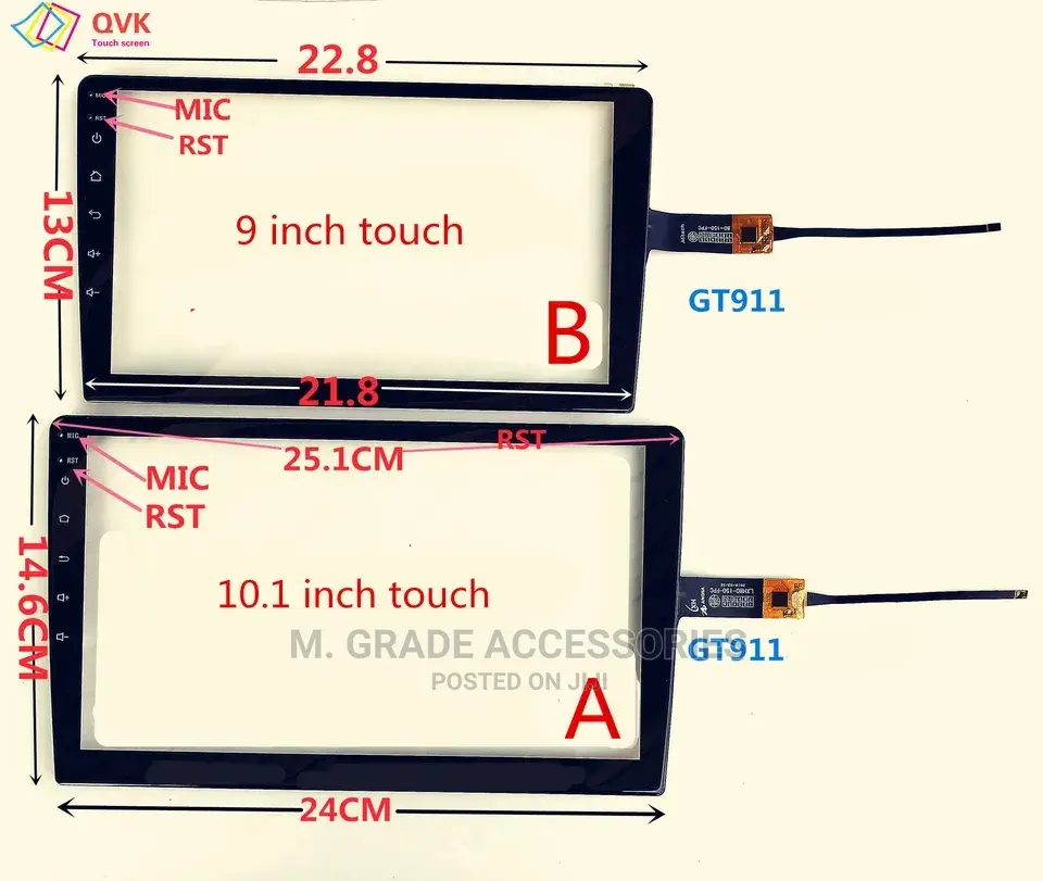 Faulty Android Radio Touch Screen Replacement