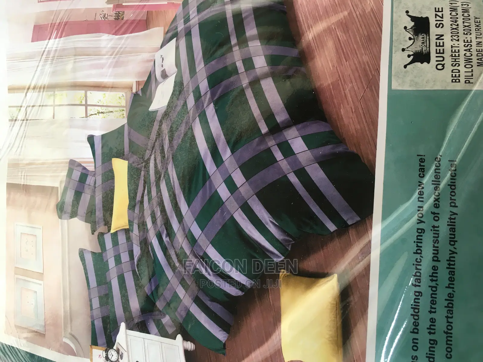 Original Luxurious Bedsheets (100% Cotton)Also in Diff Color