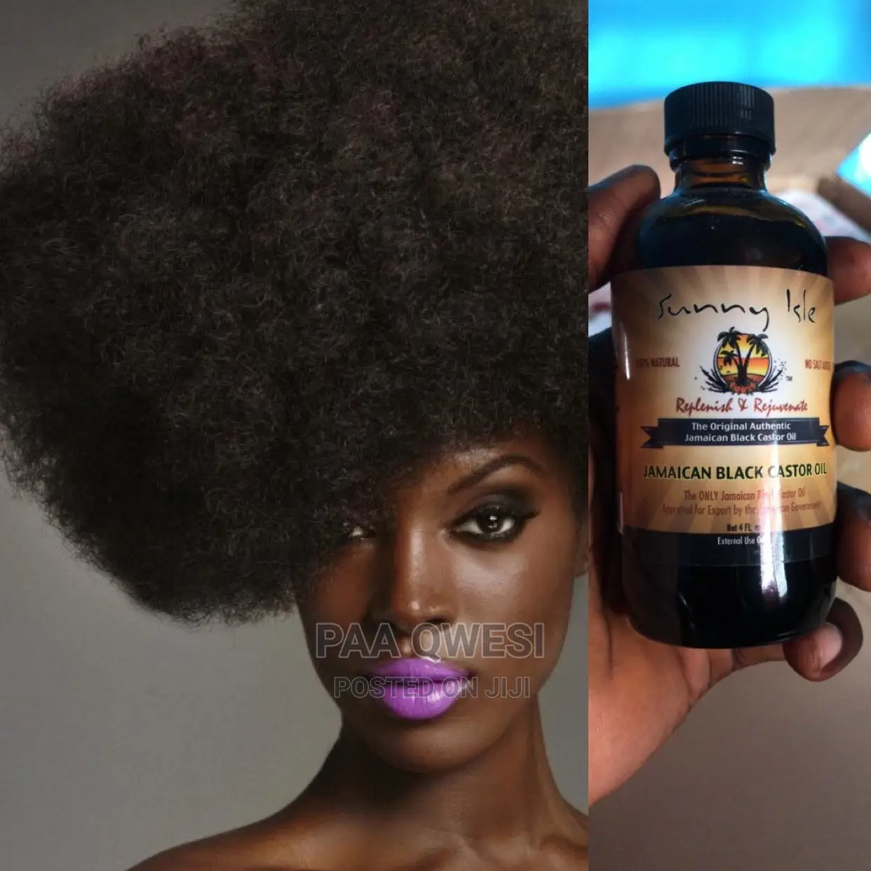 Jamaican Black Castor Oil Hair Regrowth