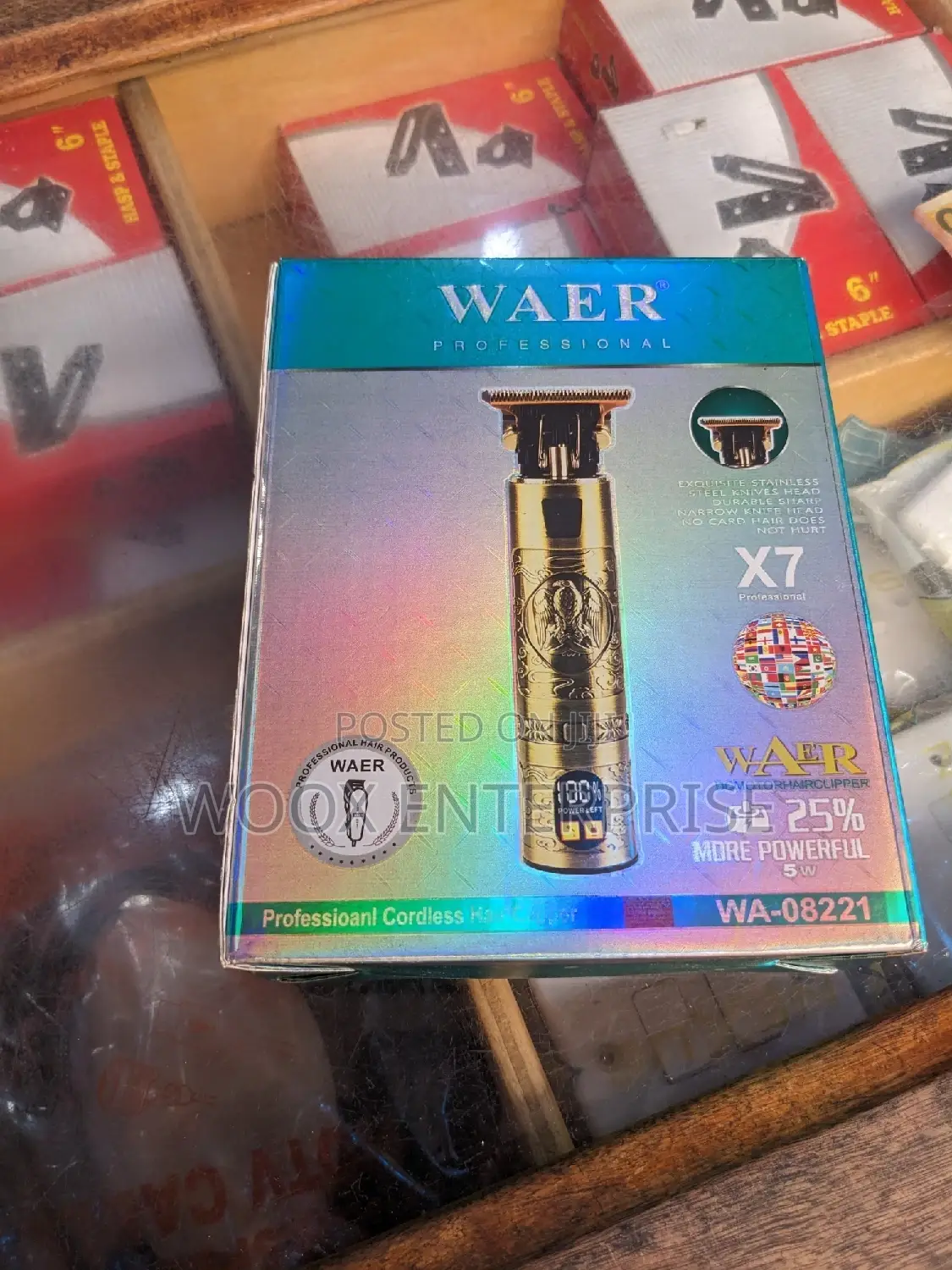 WAER Cordless Shaving Machine (Rechargeable)