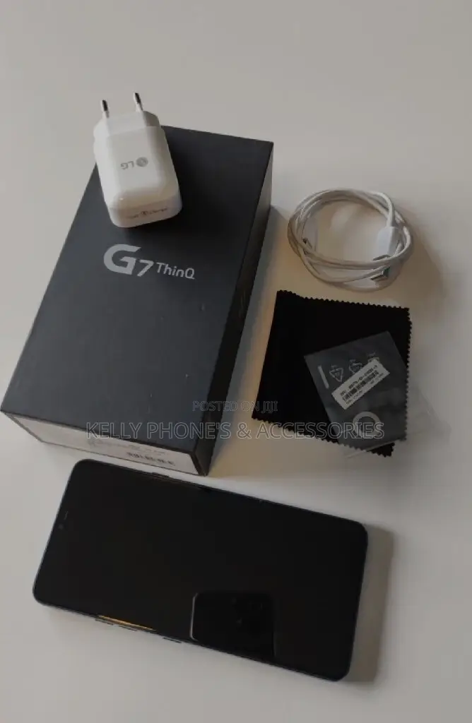 New LG G7 ThinQ 64 GB Black