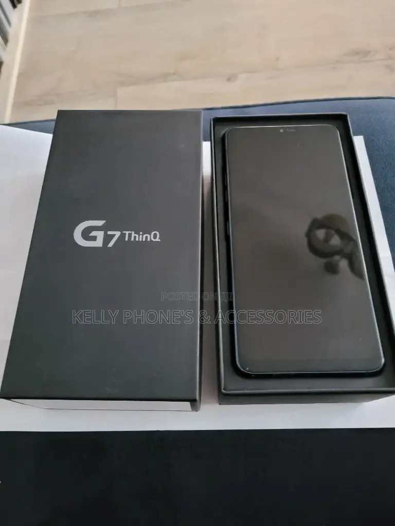 New LG G7 ThinQ 64 GB Black