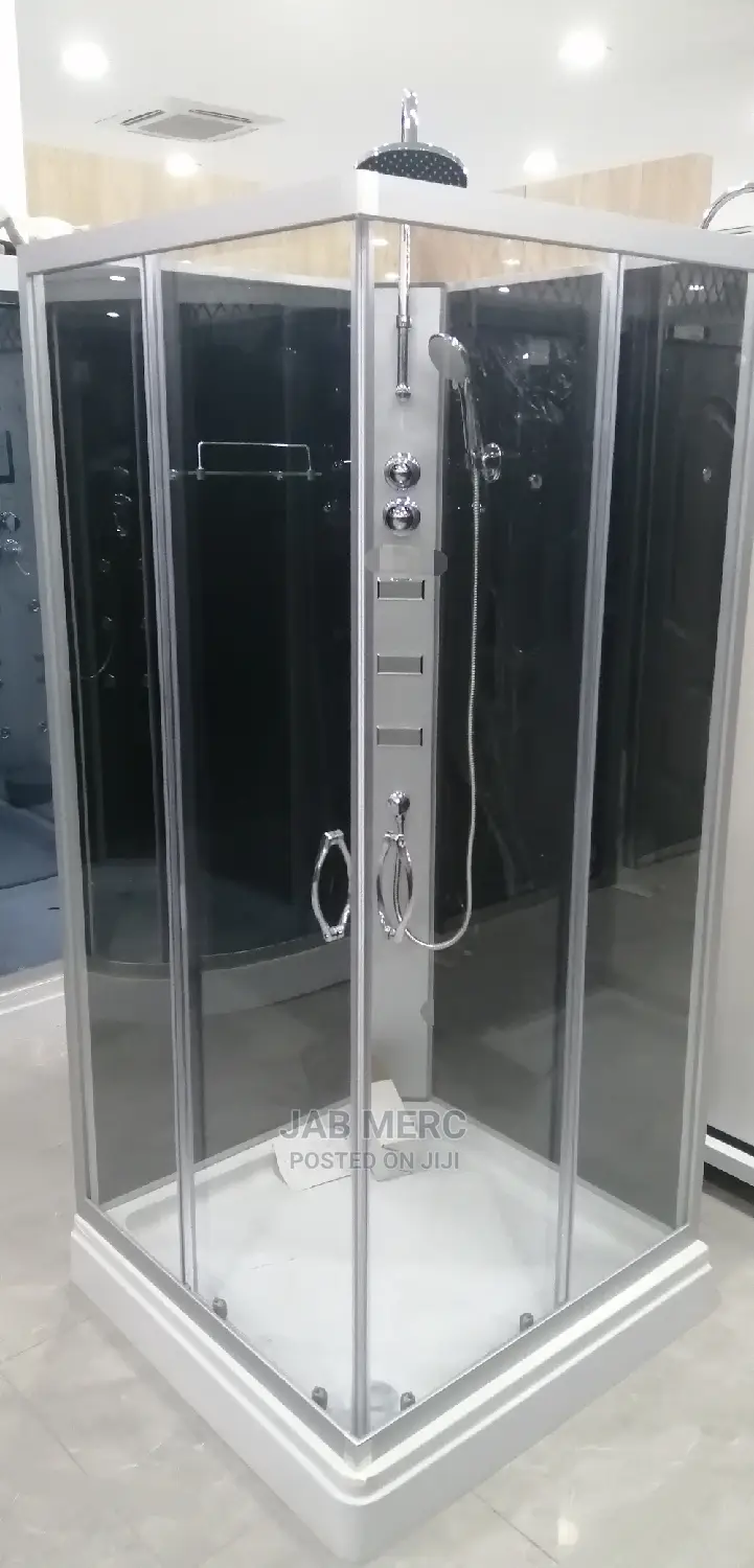 90 X 90 Cm Shower Cabin Cubicle Glass Set Full Enclosure