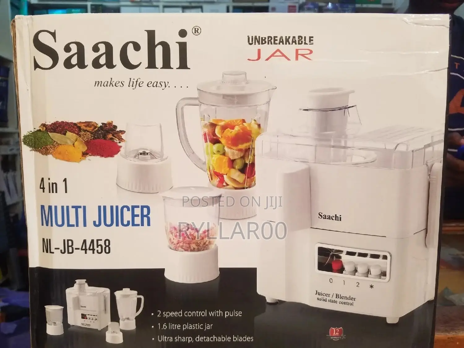 Saachi 4 in 1 Multi Blender