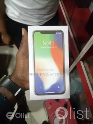 New Apple iPhone X 256 GB Black